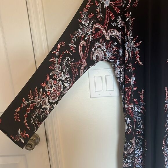 BCBGMaxAzria Shelbi dress, M, black multi, NWT - Picture 3 of 8